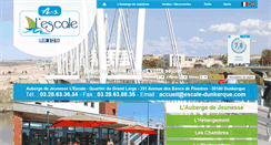 Desktop Screenshot of escale-dunkerque.com